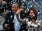 Cristina  Kirchner neue Pr�sidentin Argentiniens